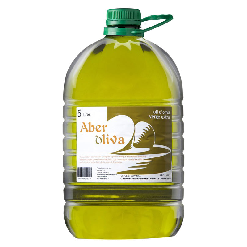 Aceite De Oliva Virgen 'Aberoliva' 5L      - Variedad Arbequina